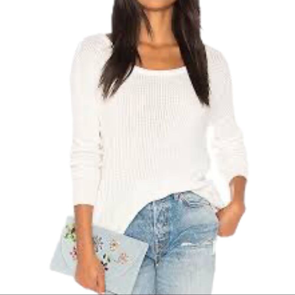 Show Me Your Mumu Ivory Tunic Sweater Oversize XS